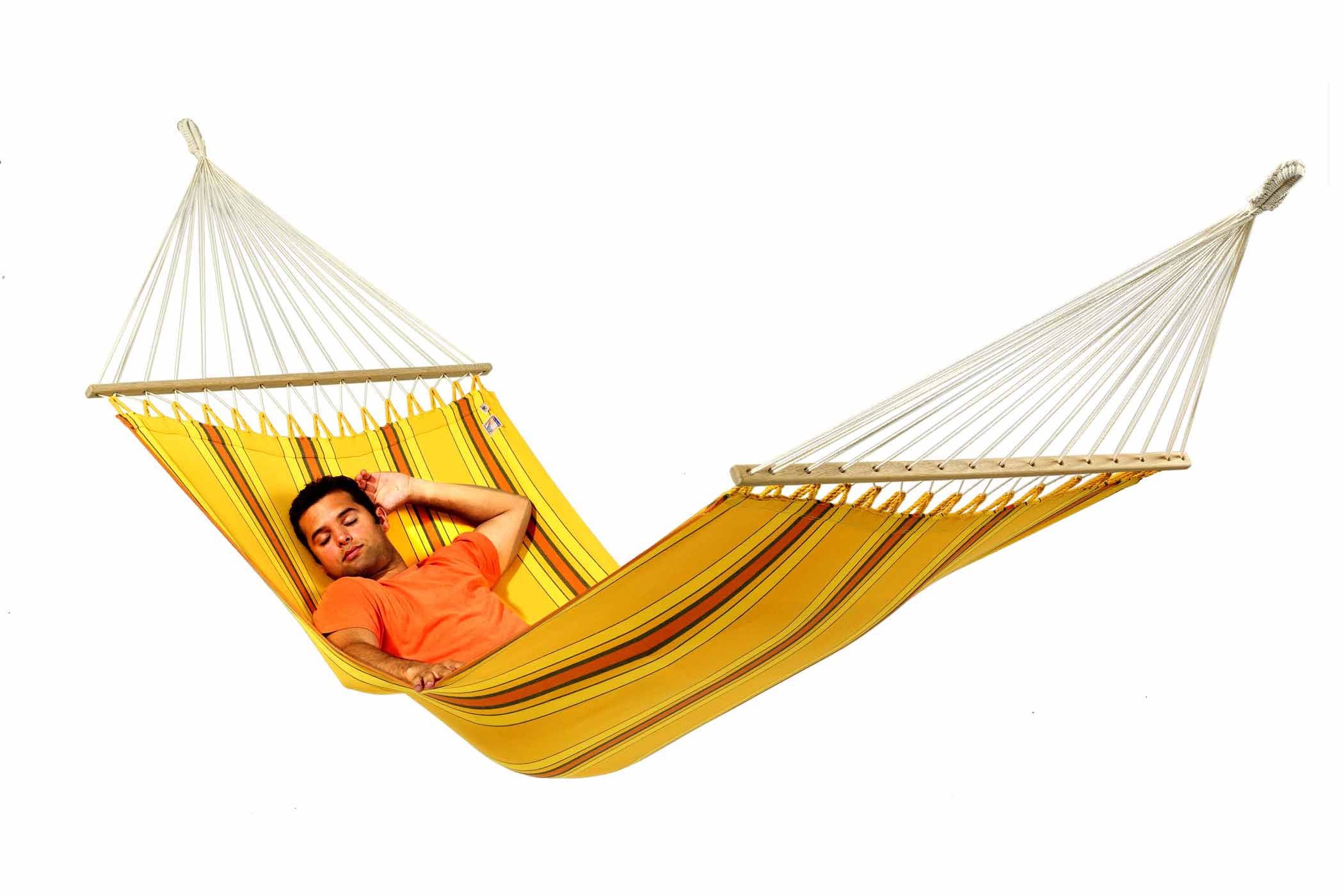 Foto Hamaca La Siesta Currambera amarillo/blanco