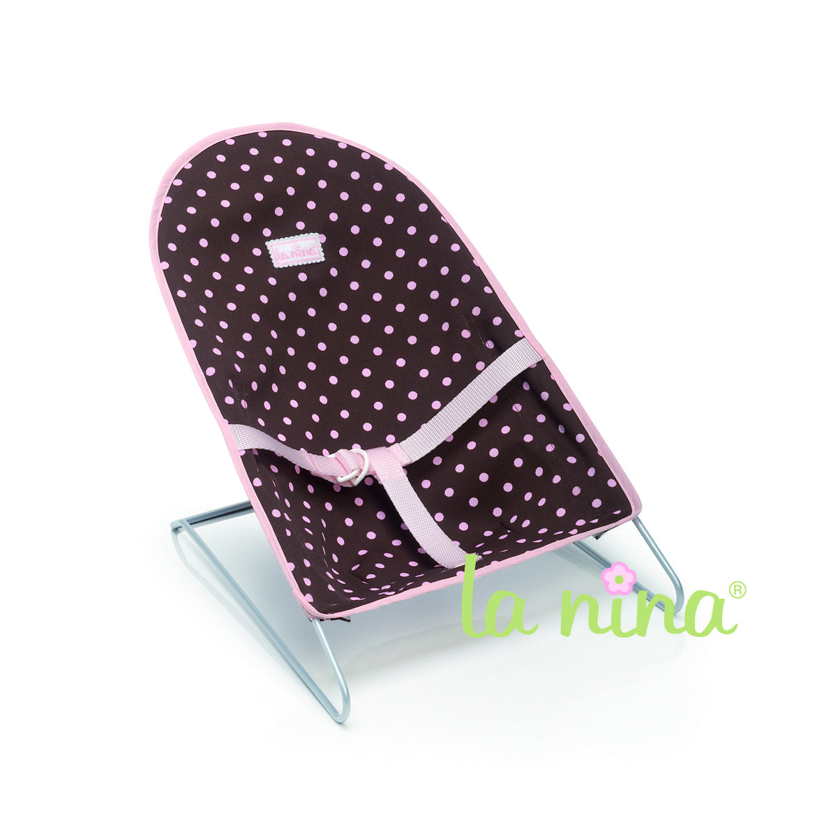 Foto Hamaquita Topo Rosa Marrón - Accessorios muñecas la nina