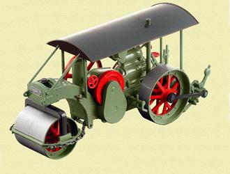 Foto Hamm Roller 3 Wheel (1911) Diecast Model Roller