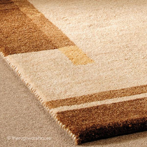 Foto Hand Knotted 100% Pure Wool Luxury Rosario Beige Rugs
