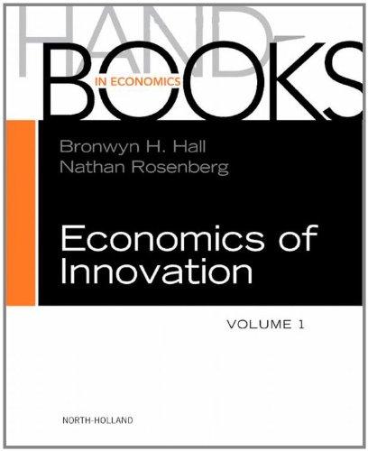 Foto Handbook of the Economics of Innovation: 1 (Handbooks in Economics)