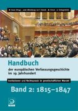 Foto Handbuch der europäischen Verfassungsgeschichte im 19. Jahrhundert