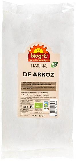 Foto Harina de arroz 500 gr sorribas biogra