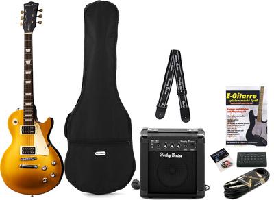 Foto Harley Benton L-400 Gold Top Set 1