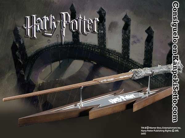 Foto Harry potter expositor rayo para vÁrita mÁgica 33cm