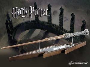 Foto Harry Potter Lightning-Bolt Wand Display 33cm