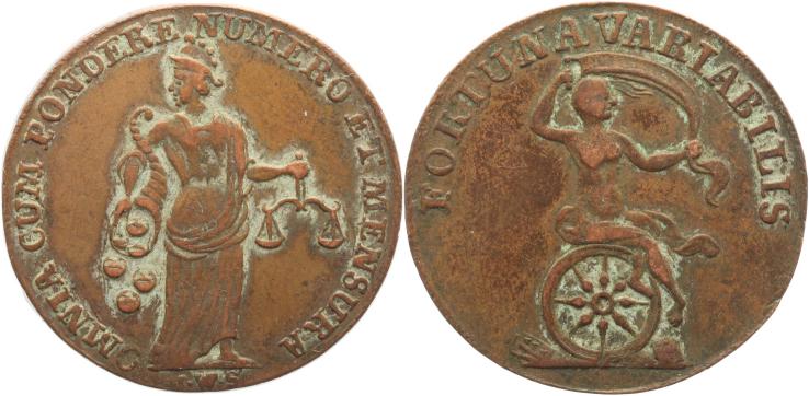 Foto Harz-Münzmeisterpfennige Rechenpfennig 1753-1788