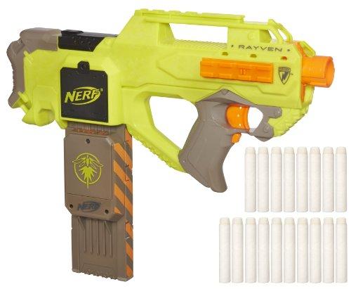 Foto Hasbro 4069148 Nerf N-Strike Rayven-18 fluorescente