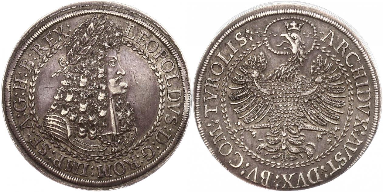 Foto Haus Habsburg Dicker Doppeltaler 1657-1705