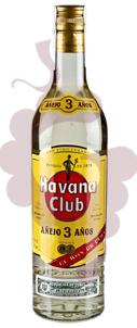 Foto Havana Club Blanc 3 anys