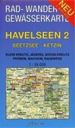 Foto Havelseen 2: Beetzsee - Ketzin 1 : 35 000 Rad-, Wander- und Gewässerkarte