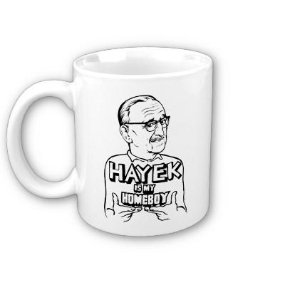 Foto Hayek es mi taza del Homeboy