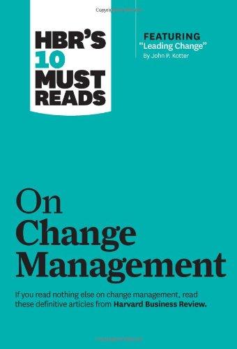 Foto HBR's 10 Must Reads on Change (Harvard Business Review Must Reads)