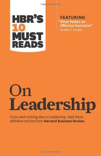 Foto HBR's 10 Must Reads on Leadership (Harvard Business Review Must Reads)