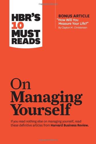 Foto HBR's 10 Must Reads on Managing Yourself (Harvard Business Review Must Reads)