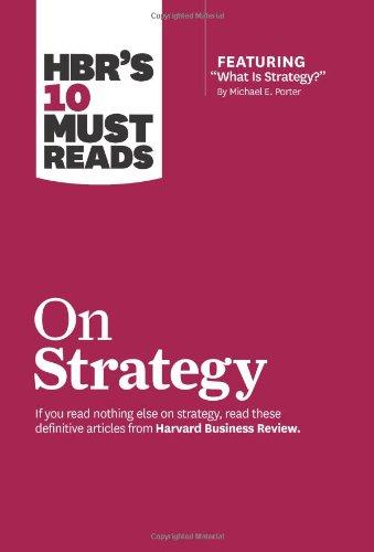 Foto HBR's 10 Must Reads on Strategy (Harvard Business Review Must Reads)