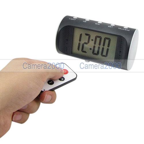 Foto HD 720P Cámara 2.0 megapíxeles oculta reloj Negro detección movimiento