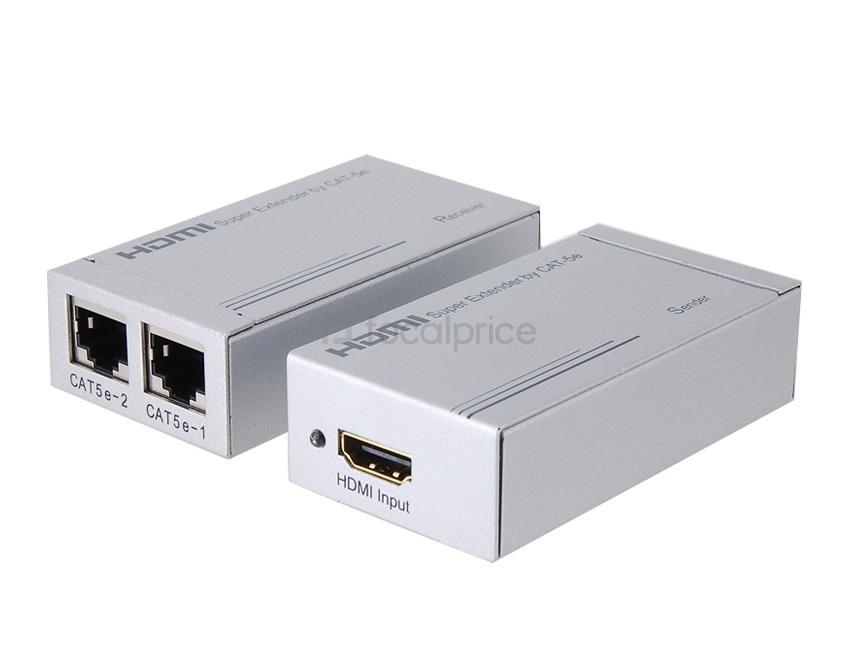 Foto HDMI Cable de extensión de Internet (Plata)