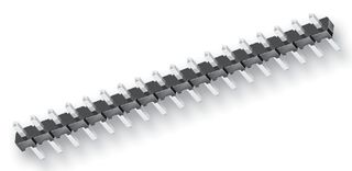 Foto header, 2.54mm, single, 18way; TLW-118-05-G-S