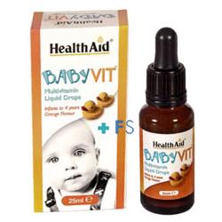 Foto Health aid - Baby vit multinutriente infantil (25 ml.)