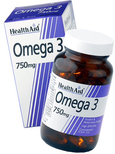 Foto Health Aid Omega 3 750mg 60 capsulas