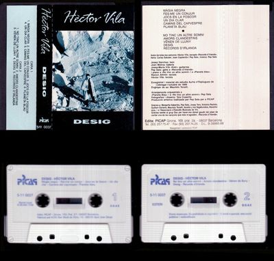 Foto Hector Vila - Desig - Spain Cassette Picap 1989 - Sealed / Nuevo Precintado