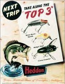 Foto Heddons Top 3 Tin Sign HALF PRICE TO CLEAR