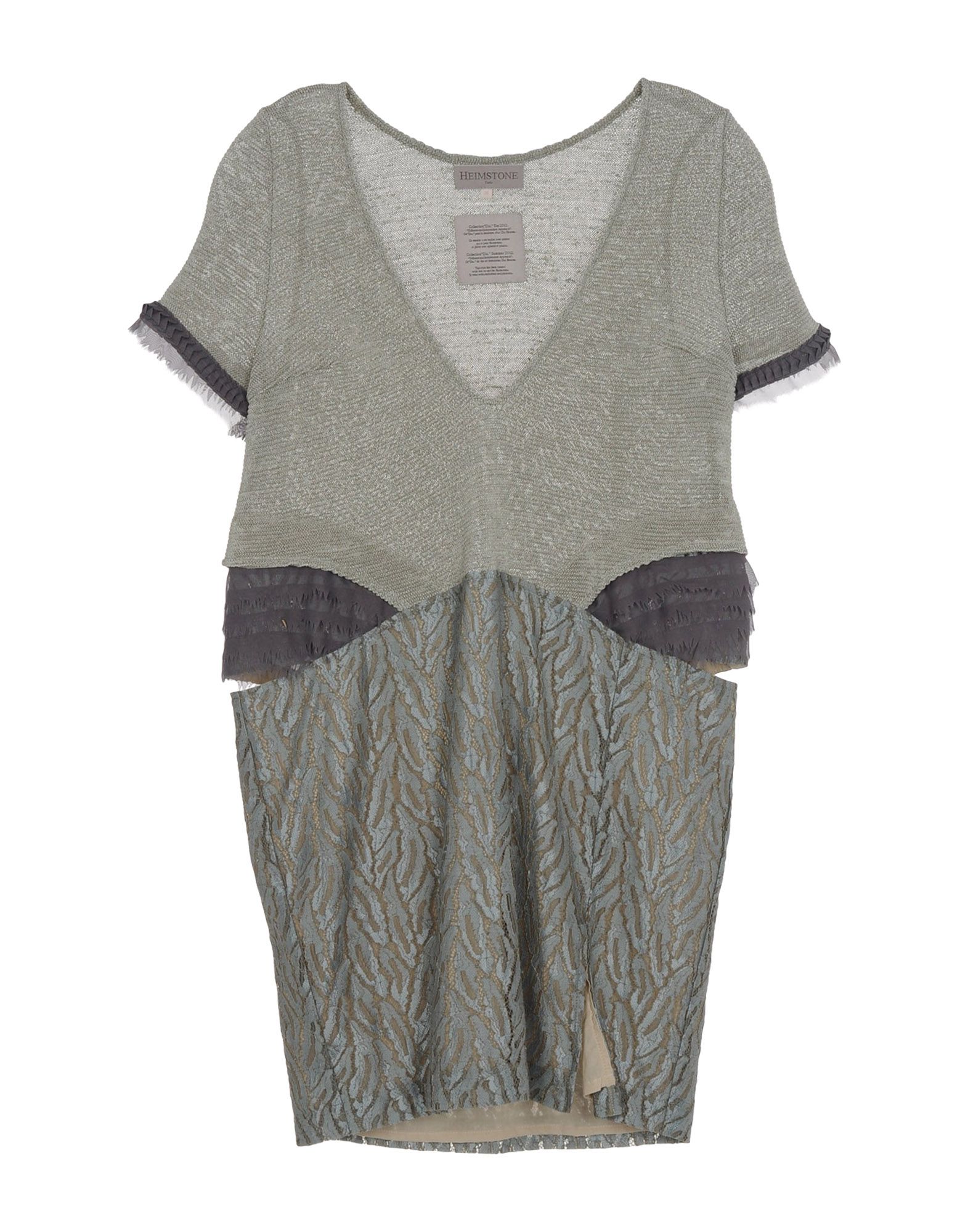 Foto Heimstone Minivestidos Mujer Gris perla