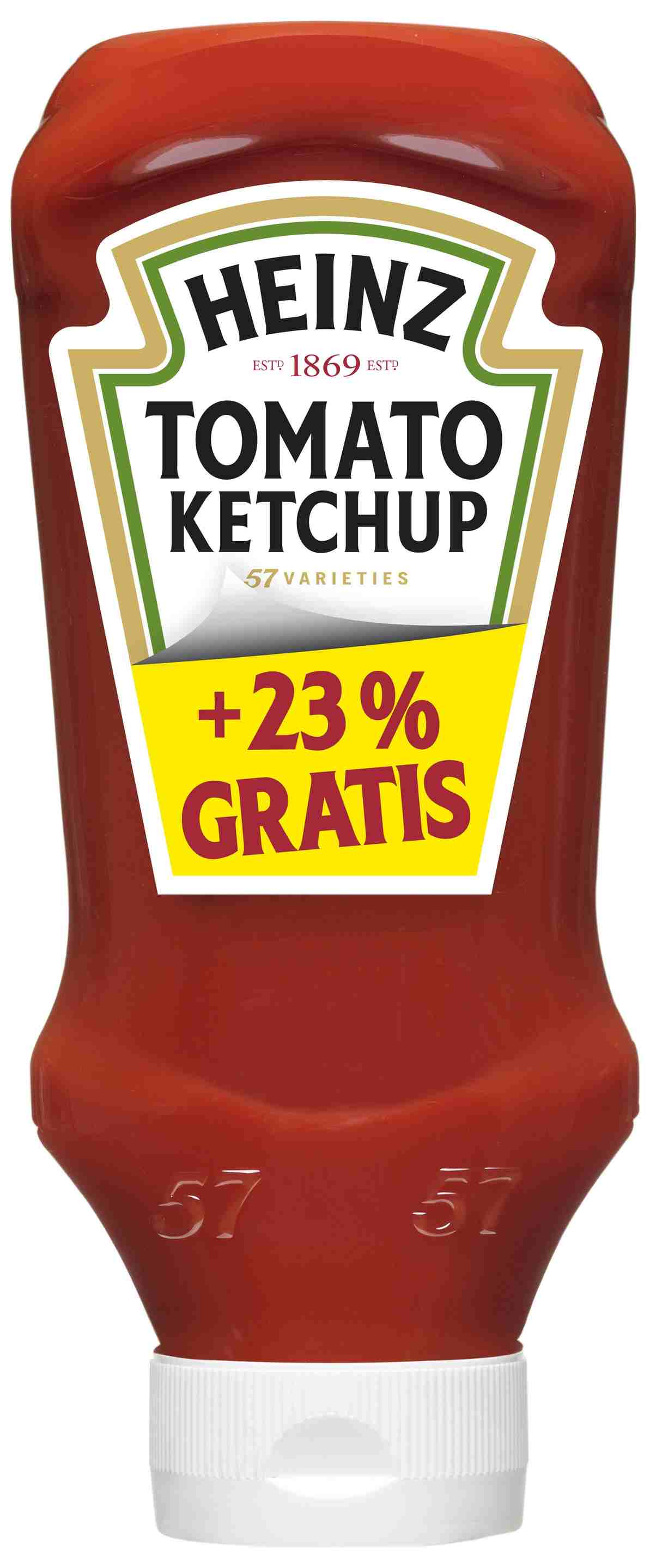 Foto Heinz Ketchup +23%Gratis