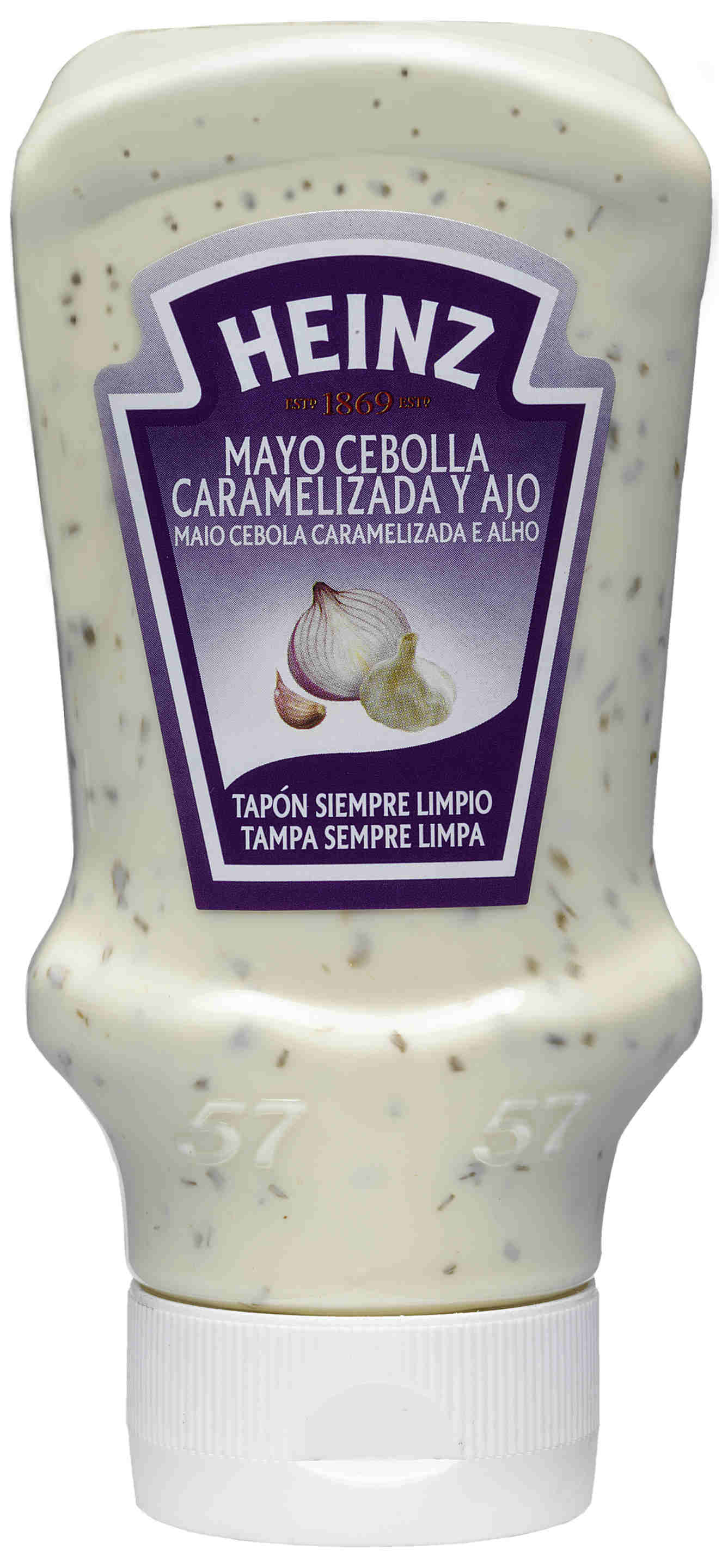 Foto Heinz Mayonesa Cebolla Caramelizada y Ajo