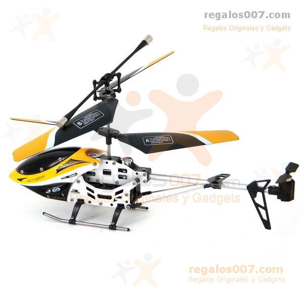 Foto Helicóptero Radio Control 3 Canales Metal GYRO (amarillo)