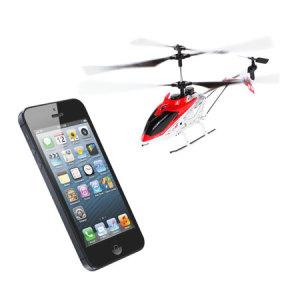 Foto Helicoptero grande a control remoto Bluetooth - Rojo