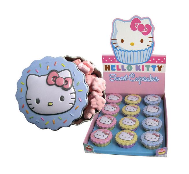 Foto Hello Kitty Caja De 12 Latas De BombóNs Cupcake