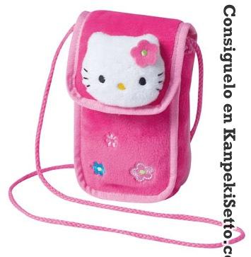 Foto Hello Kitty Mini Bandolera De Peluche Face