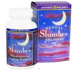 Foto Herbal Slumber Melatonin and Valerian Formula