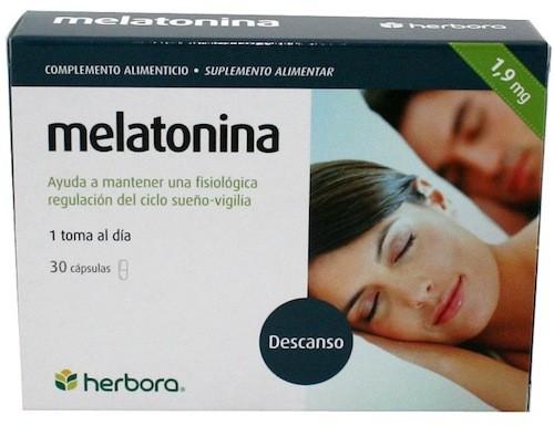 Foto Herbora Melatonina 1,9mg 30 cápsulas