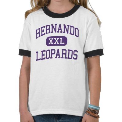 Foto Hernando - leopardos - alto - Brooksville la Flori Camisetas