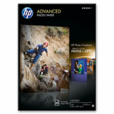 Foto Hewlett-Packard Papel fotográfico satinado avanzado HP - 50 hojas /A4/ 210 x 297 mm