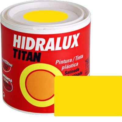 Foto hidralux pintura plástica 125 ml. nº 802 amarillo