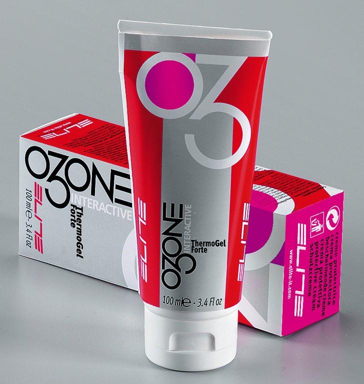 Foto Higiene personal Elite Ozone Thermogel Forte gris/rosa