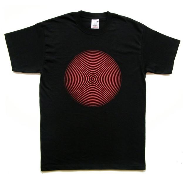 Foto Hipnosis - Camiseta Hombre/Unisexo - Rojo y Negro