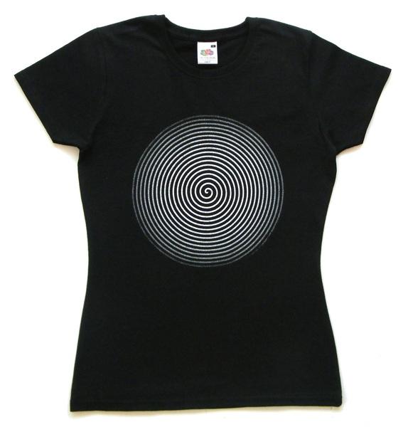 Foto Hipnosis - Camiseta Mujer - Negro