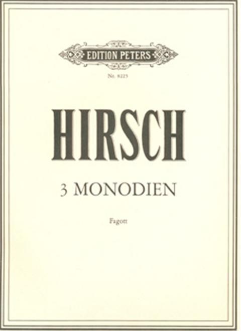 Foto hirsch, hans ludwig: 3 monodien