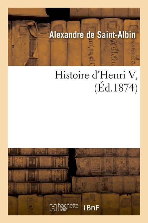 Foto Histoire d henri v edition 1874