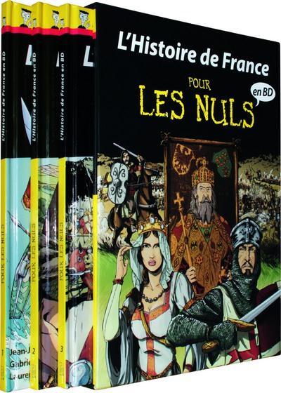 Foto Histoire de France en BD pour les nuls t.1 à t.3