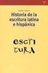 Foto Historia de la escritura latina e hispánica