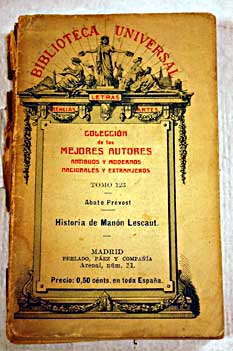 Foto Historia de Manón Lescaut