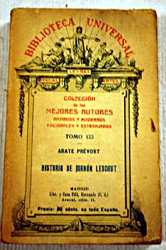 Foto Historia de Manón Lescaut