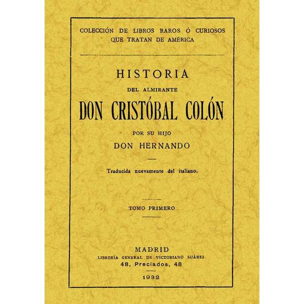 Foto Historia del almirante Don Cristobal Colón