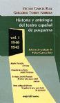 Foto Historia Y Antología Del Teatro Español De Posguerra. Vo